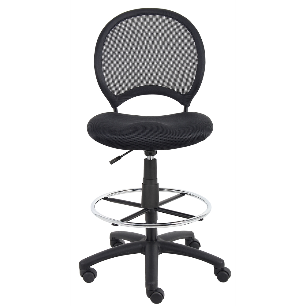 Boss Mesh Drafting Stool. Picture 1