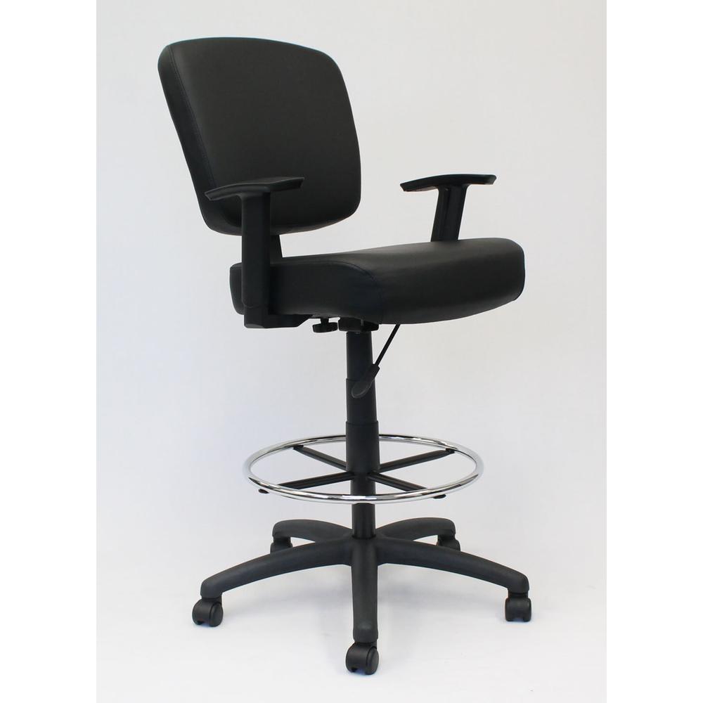 Boss Oversized Drafting Stool. Picture 1
