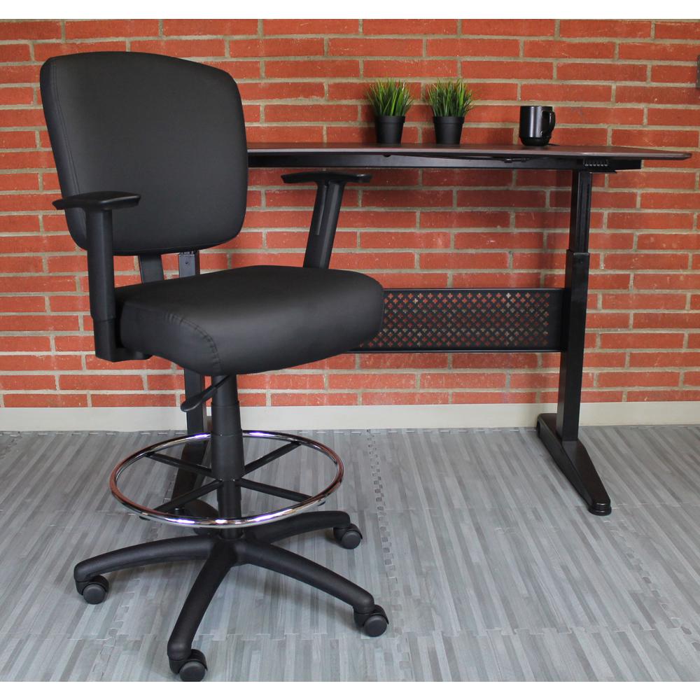 Boss Oversized Drafting Stool. Picture 5