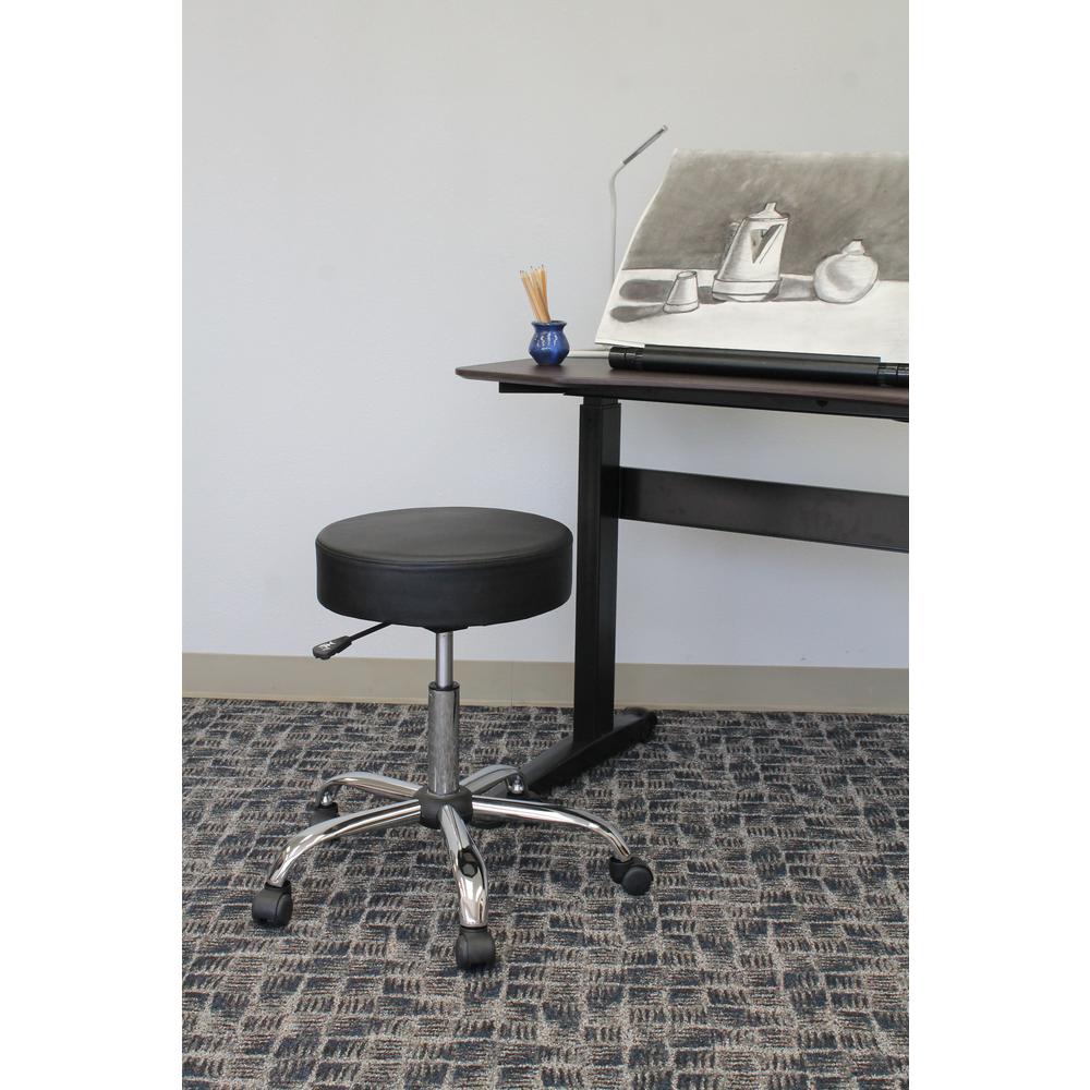 Boss Black Caressoft Medical Stool. Picture 3