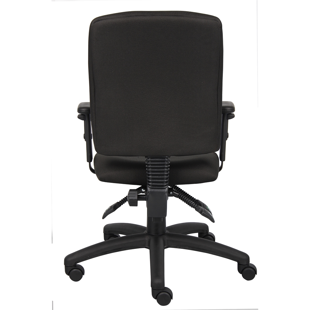 Boss Multi-Function Fabric Task Chair W/ Adjustable Arms. Picture 2