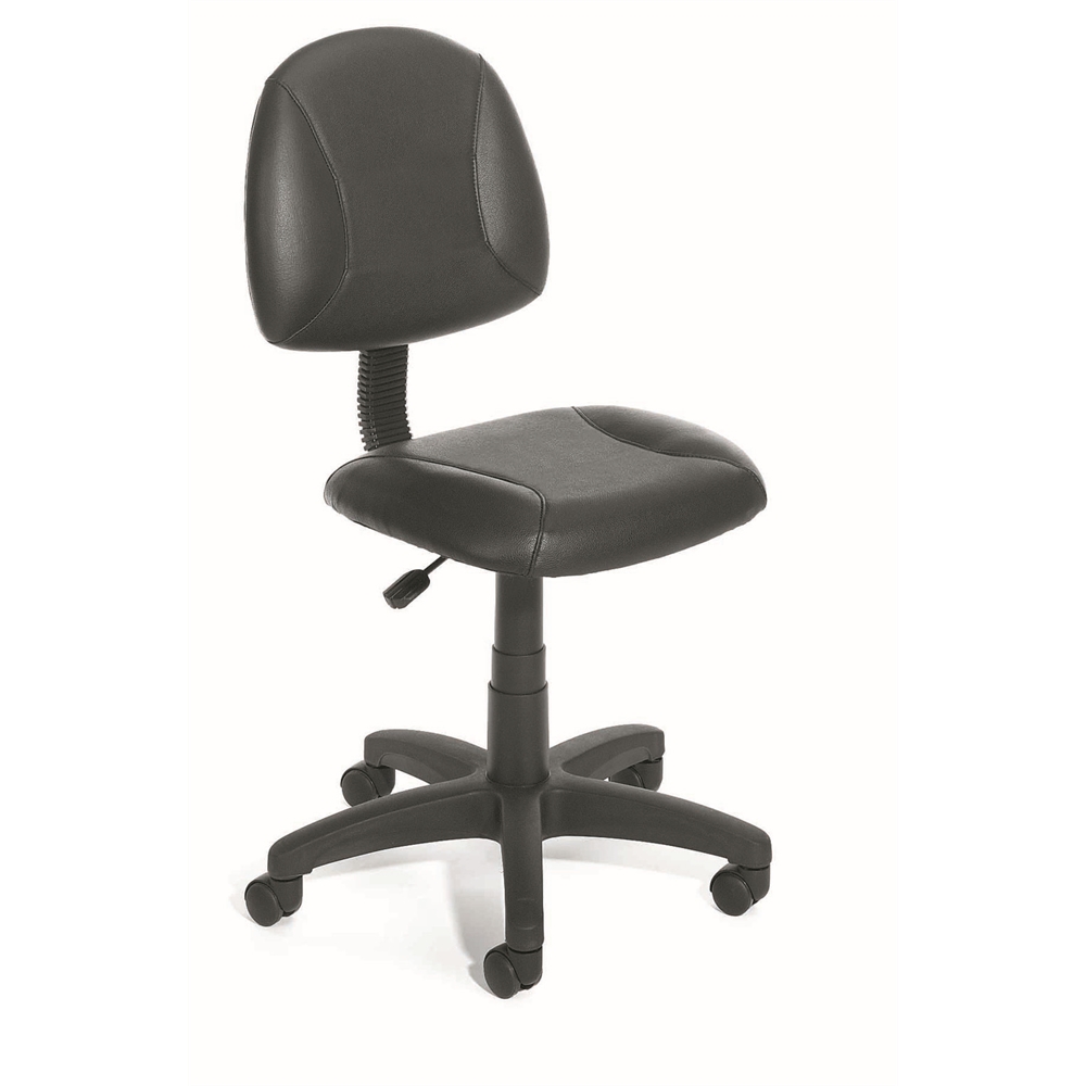 Boss Black Posture Chair. Picture 1