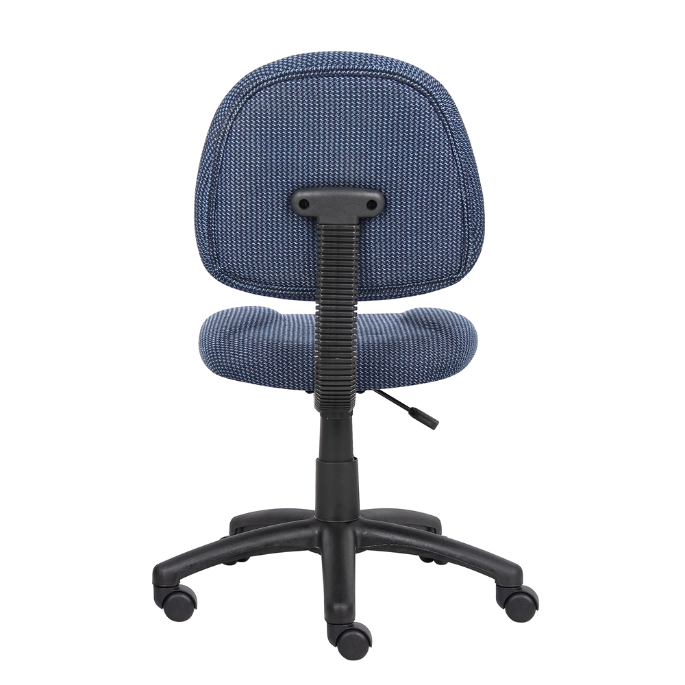 Boss Blue  Deluxe Posture Chair. Picture 2