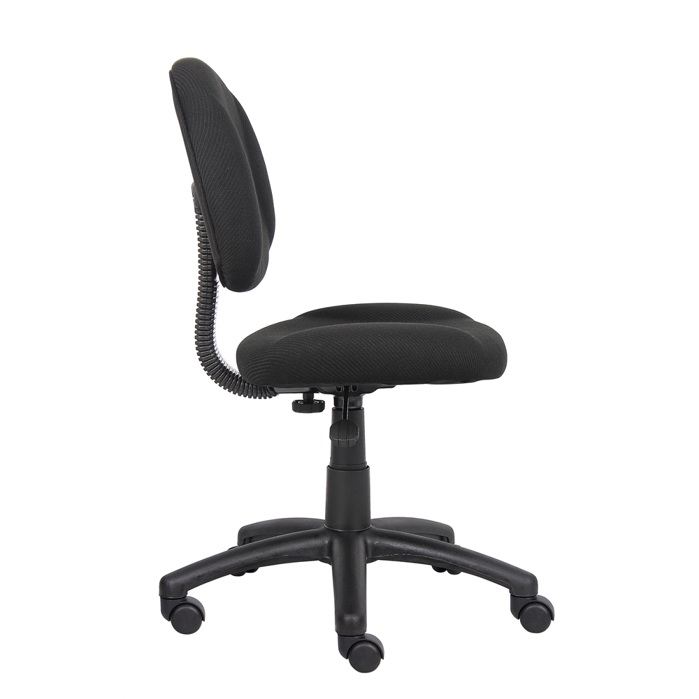 Boss Black  Deluxe Posture Chair. Picture 6