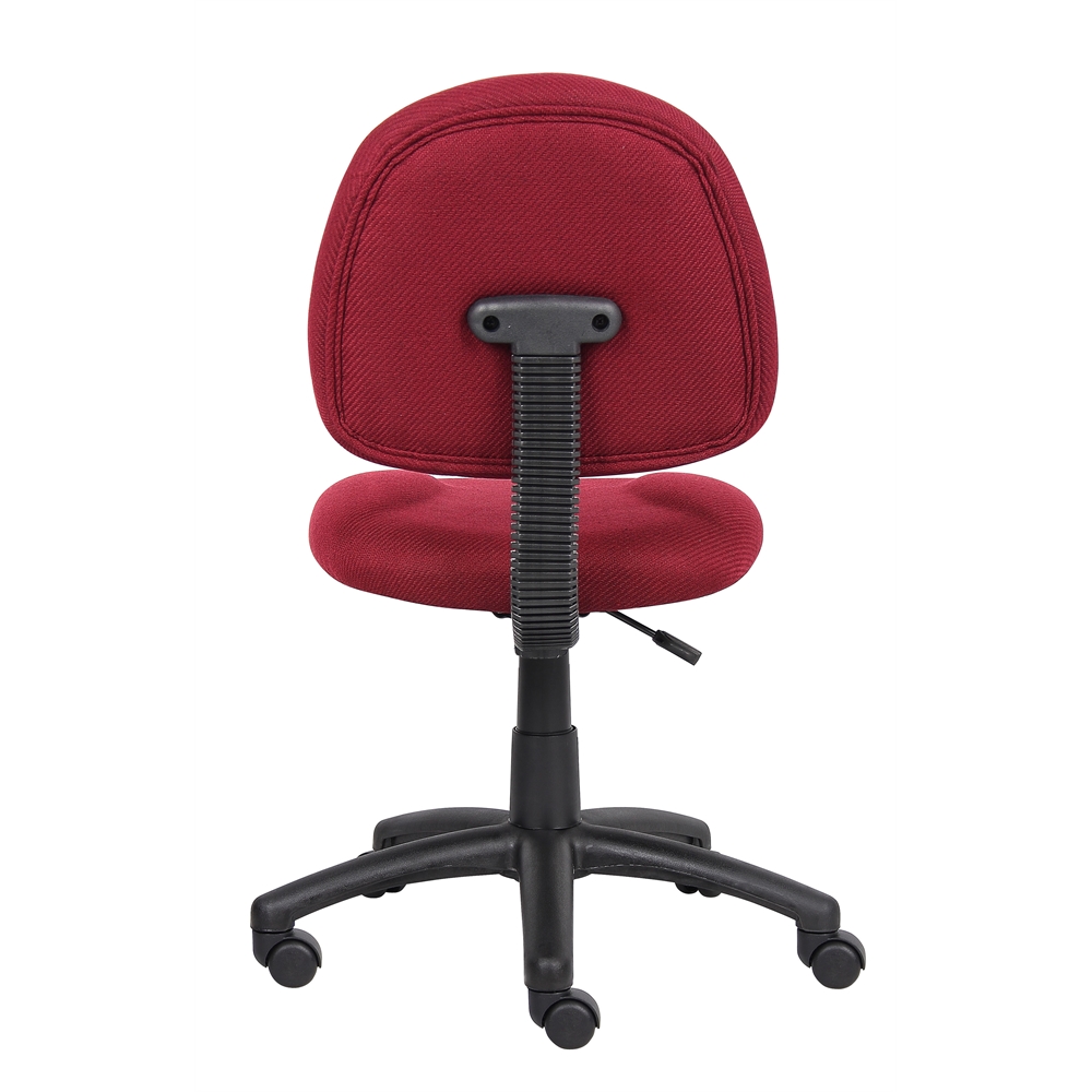 Boss Burgundy  Deluxe Posture Chair. Picture 2