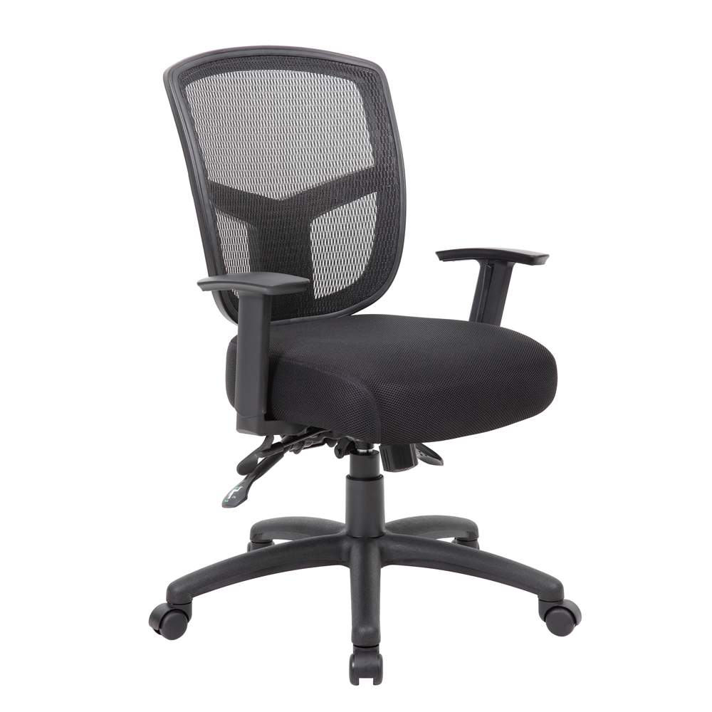 Boss Contract Mesh Task Chair. Picture 1