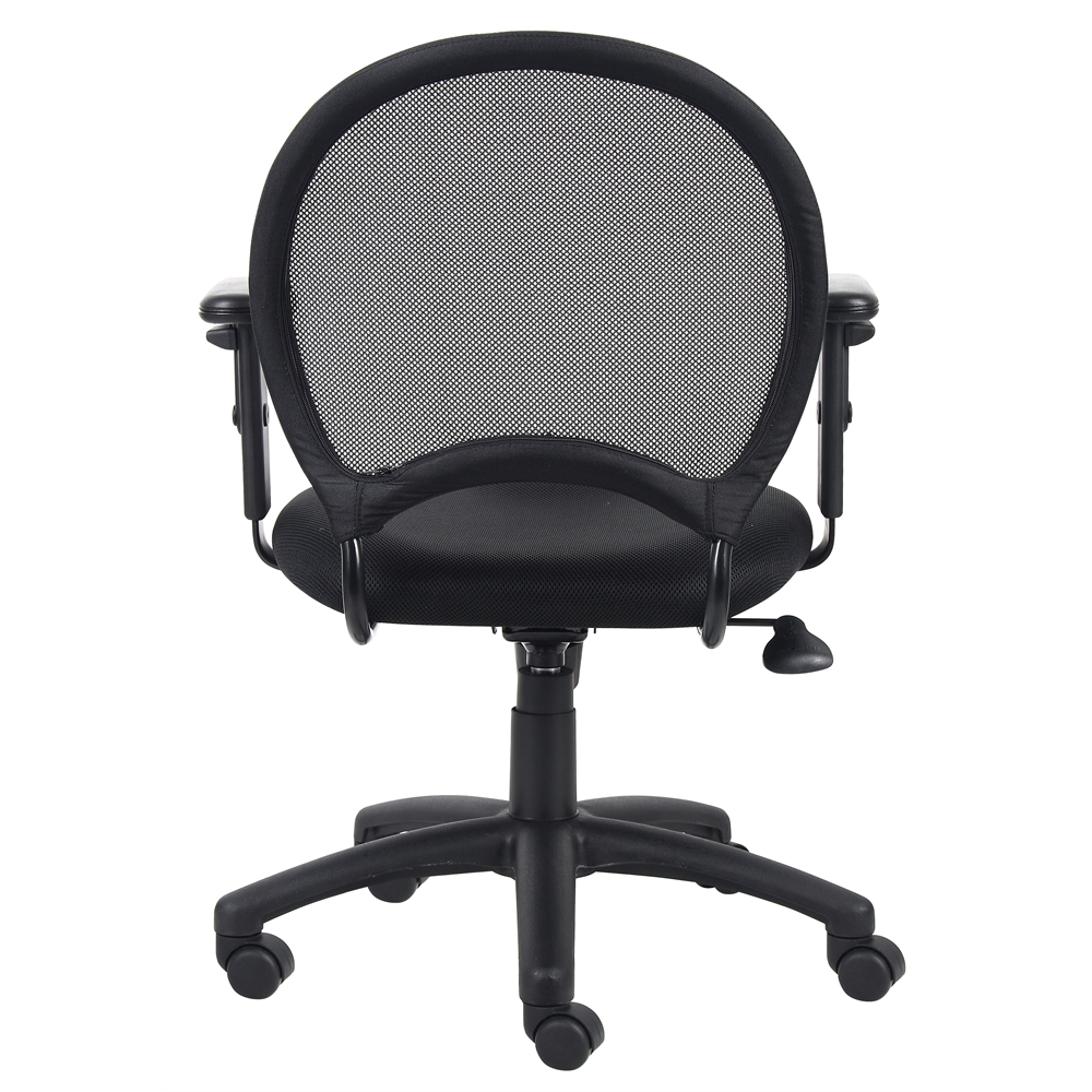 Boss Mesh Chair With Adjustable Arms. Picture 2