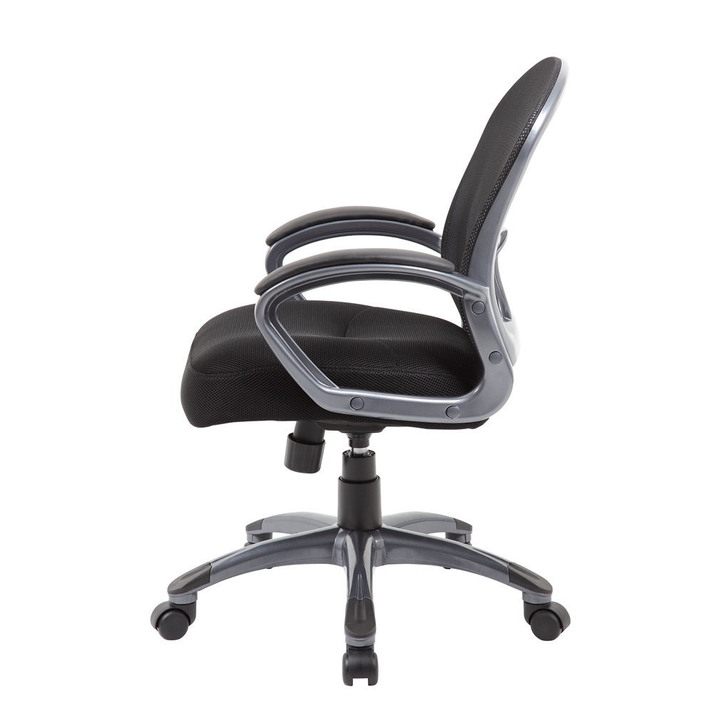 Boss Ergonomic Mesh Task Chair - Mid Back. Picture 5