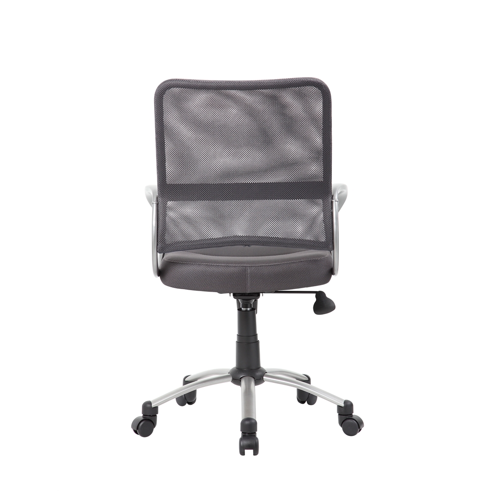 Boss Mesh Back W/ Pewter Finish Task Chair. Picture 2