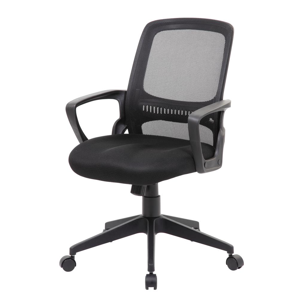 Boss Mesh Task Chair, Black. Picture 1
