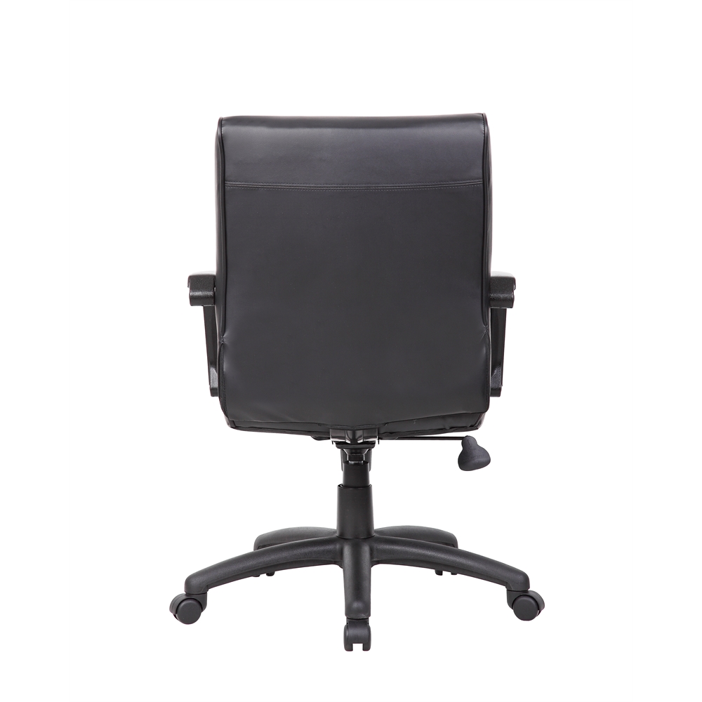 Boss Mid Back Executive Chair In LeatherPlus. Picture 2