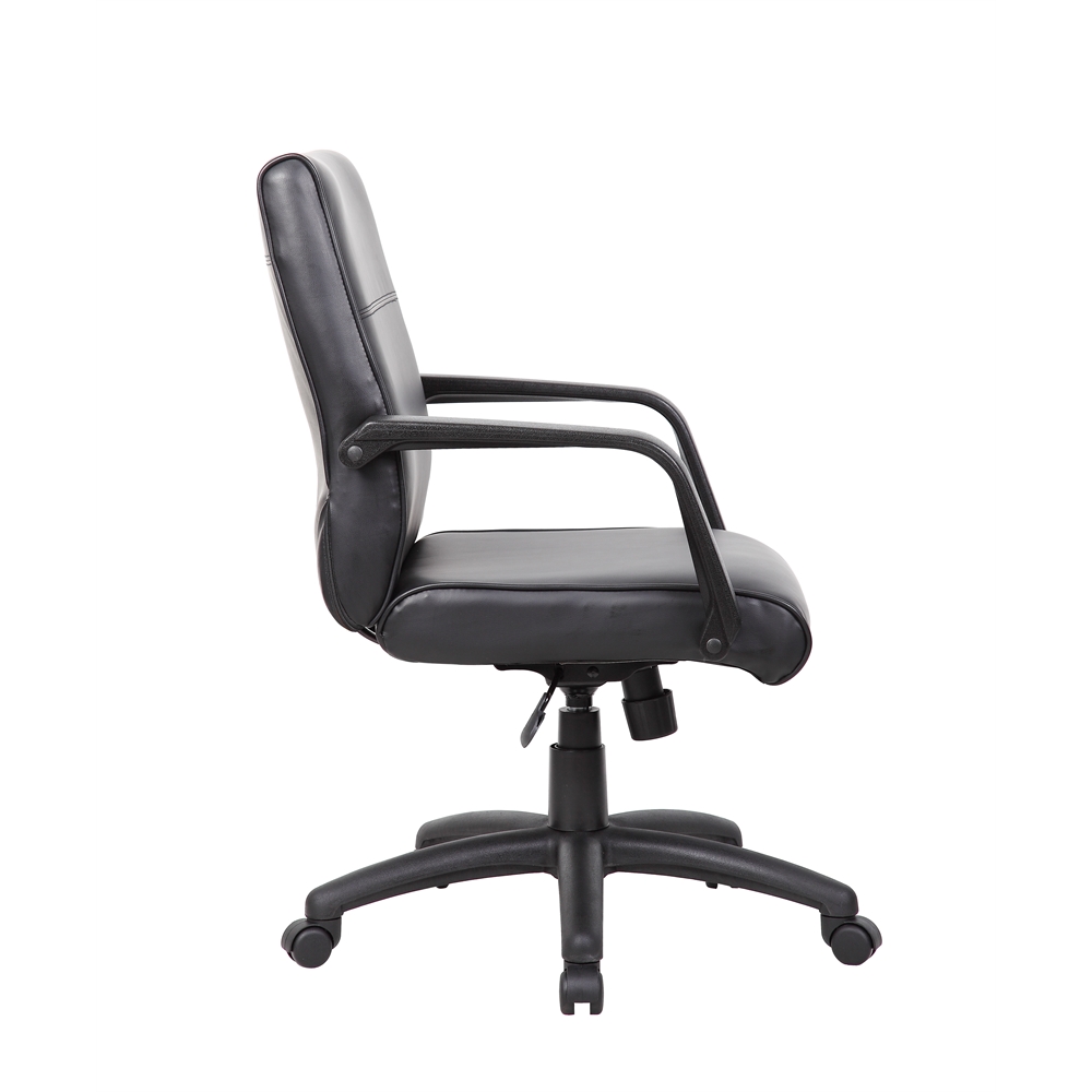 Boss Mid Back Executive Chair In LeatherPlus. Picture 6