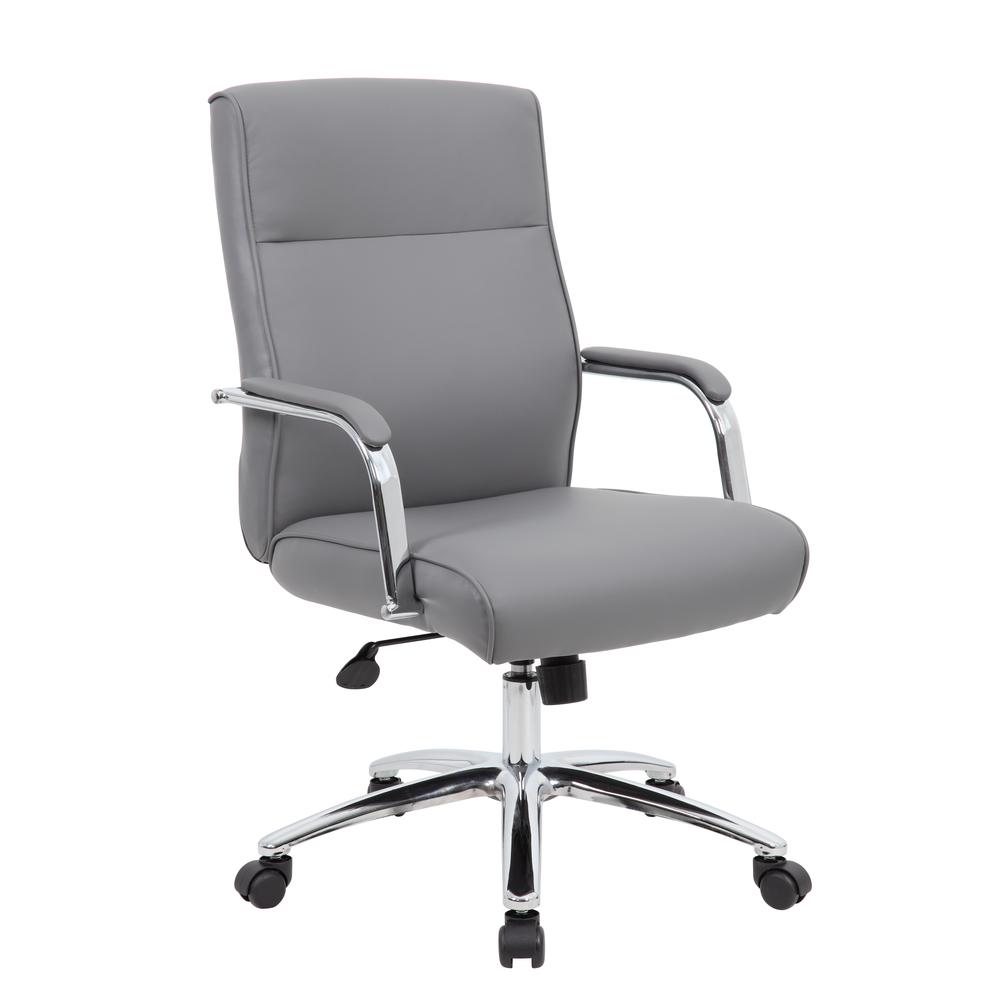Boss Modern Executive Conference Chair - Grey. Picture 6