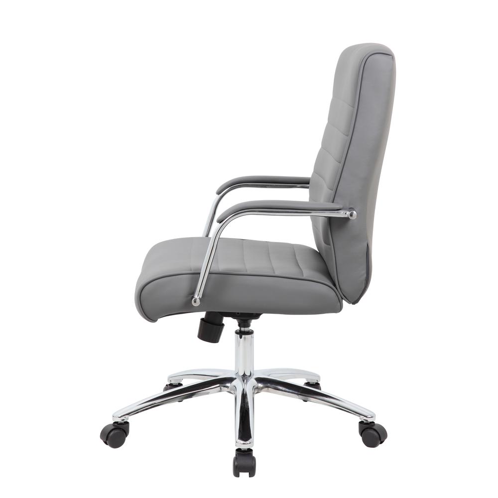 Boss Modern Executive Conference Chair - Grey. Picture 4