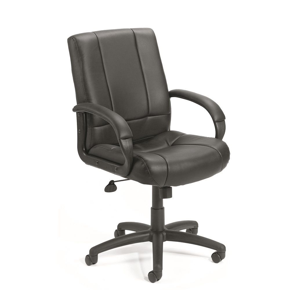 Boss Caressoft Executive Mid Back Chair. Picture 1