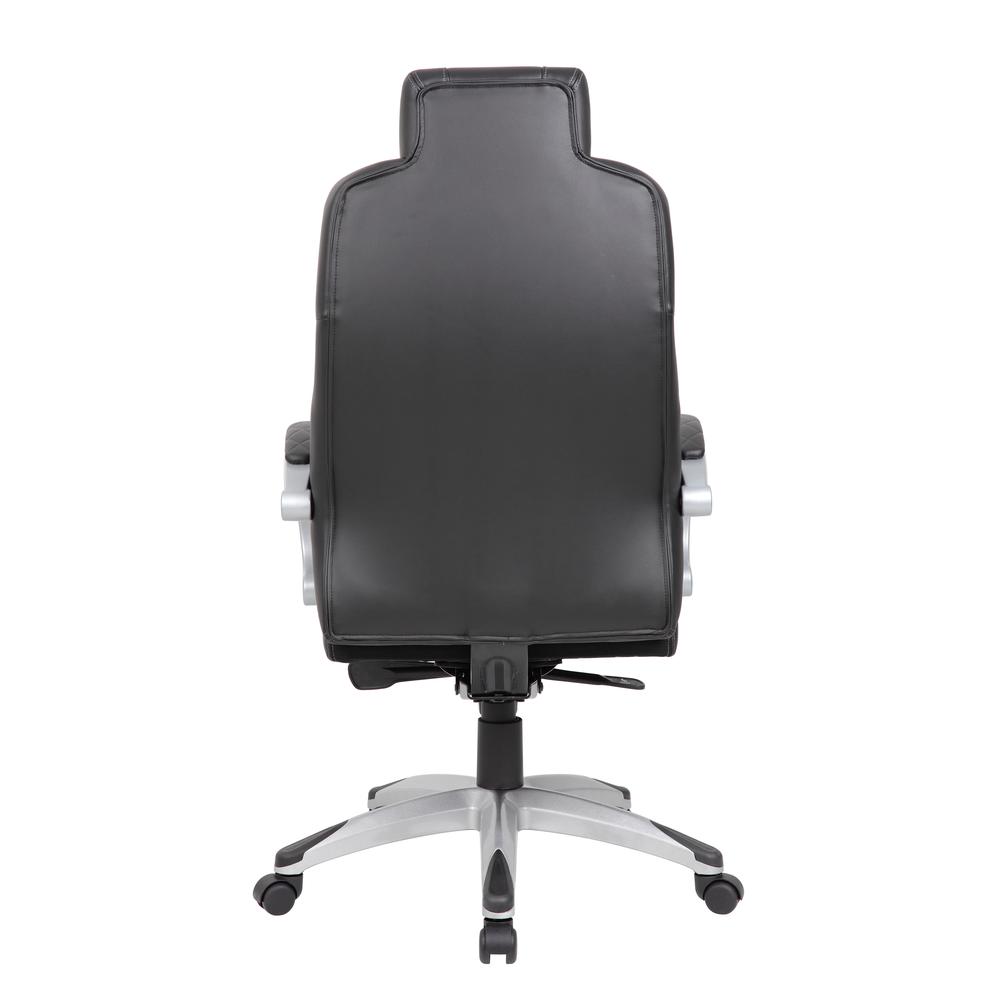 Boss Executive Hinged Arm Chair - Black. Picture 2
