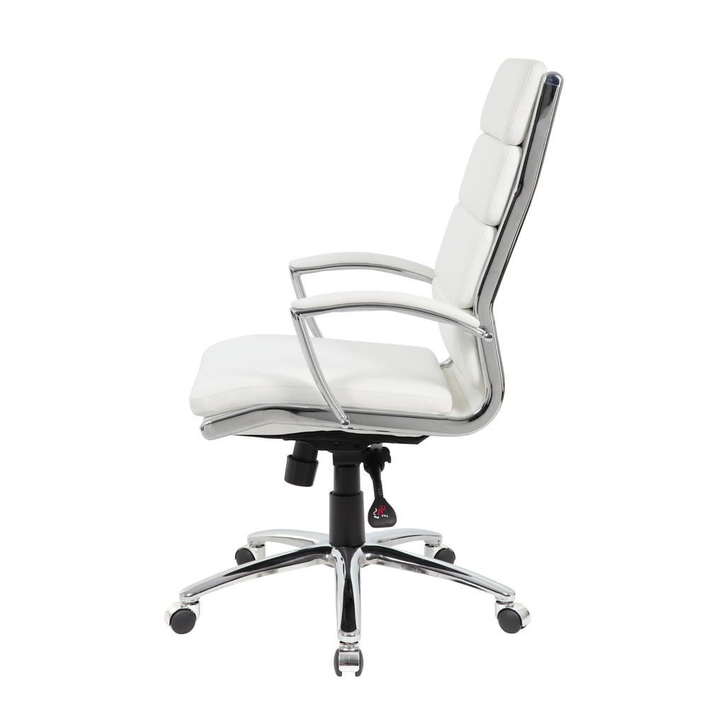 Boss Executive CaressoftPlus™ Chair with Metal Chrome Finish. Picture 3