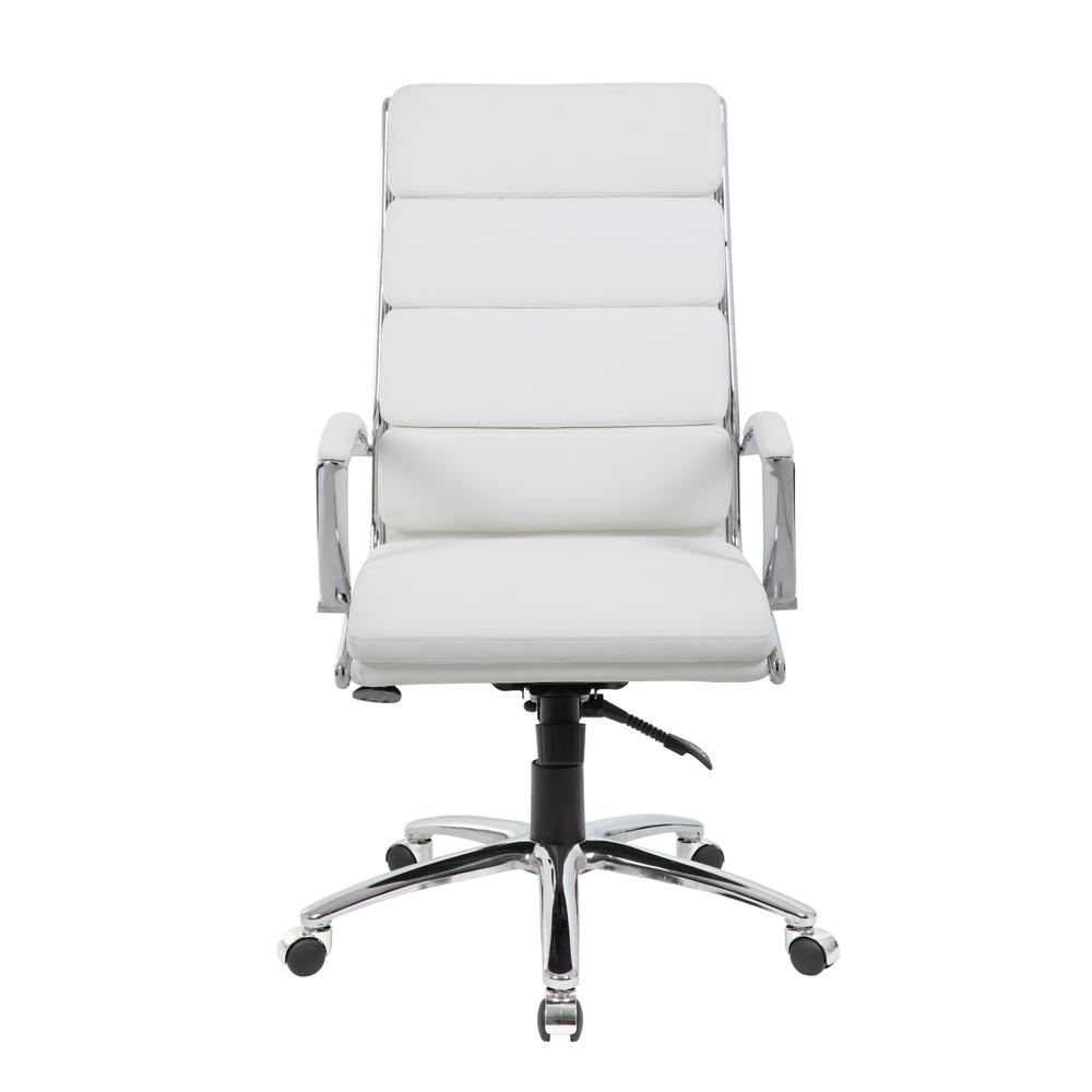 Boss Executive CaressoftPlus™ Chair with Metal Chrome Finish. Picture 5