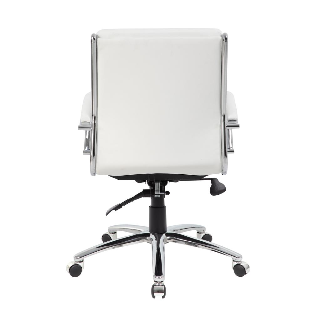 Boss Executive CaressoftPlus™ Chair with Metal Chrome Finish - Mid Back. Picture 4