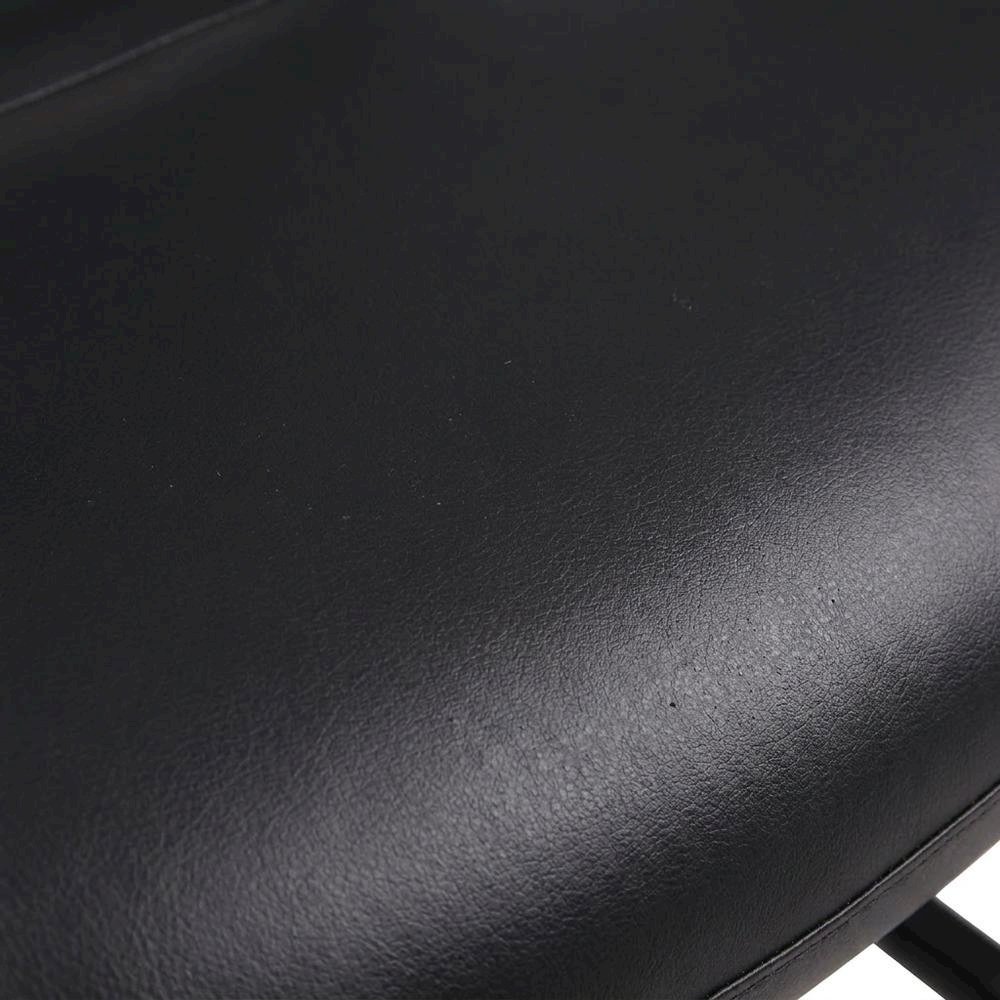 LeatherPlus Side Chair with Arms, Sled Base Office Guest Chair. Picture 6