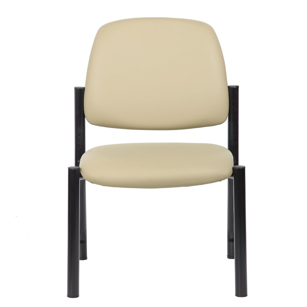 Boss Antimicrobial Armless Guest Chair, 300 lb. weight capacity. Picture 4