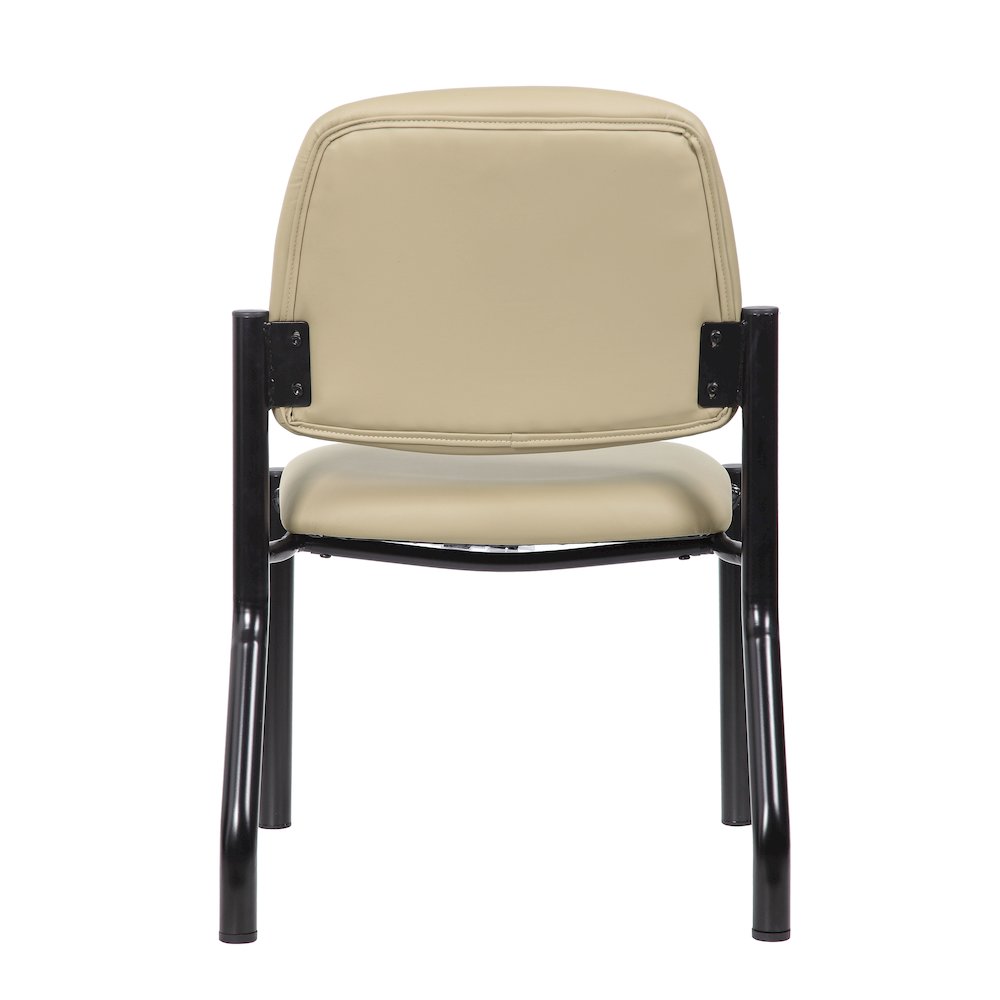 Boss Antimicrobial Armless Guest Chair, 300 lb. weight capacity. Picture 5