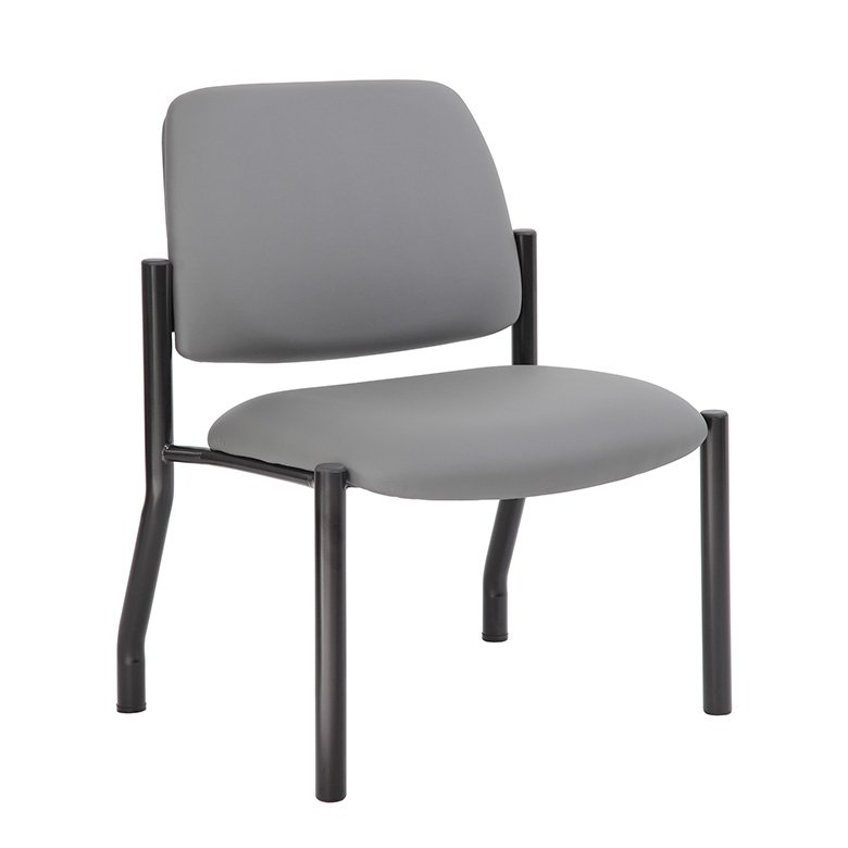 Boss Armless Guest Chair, 300 lb. weight capacity. Picture 1