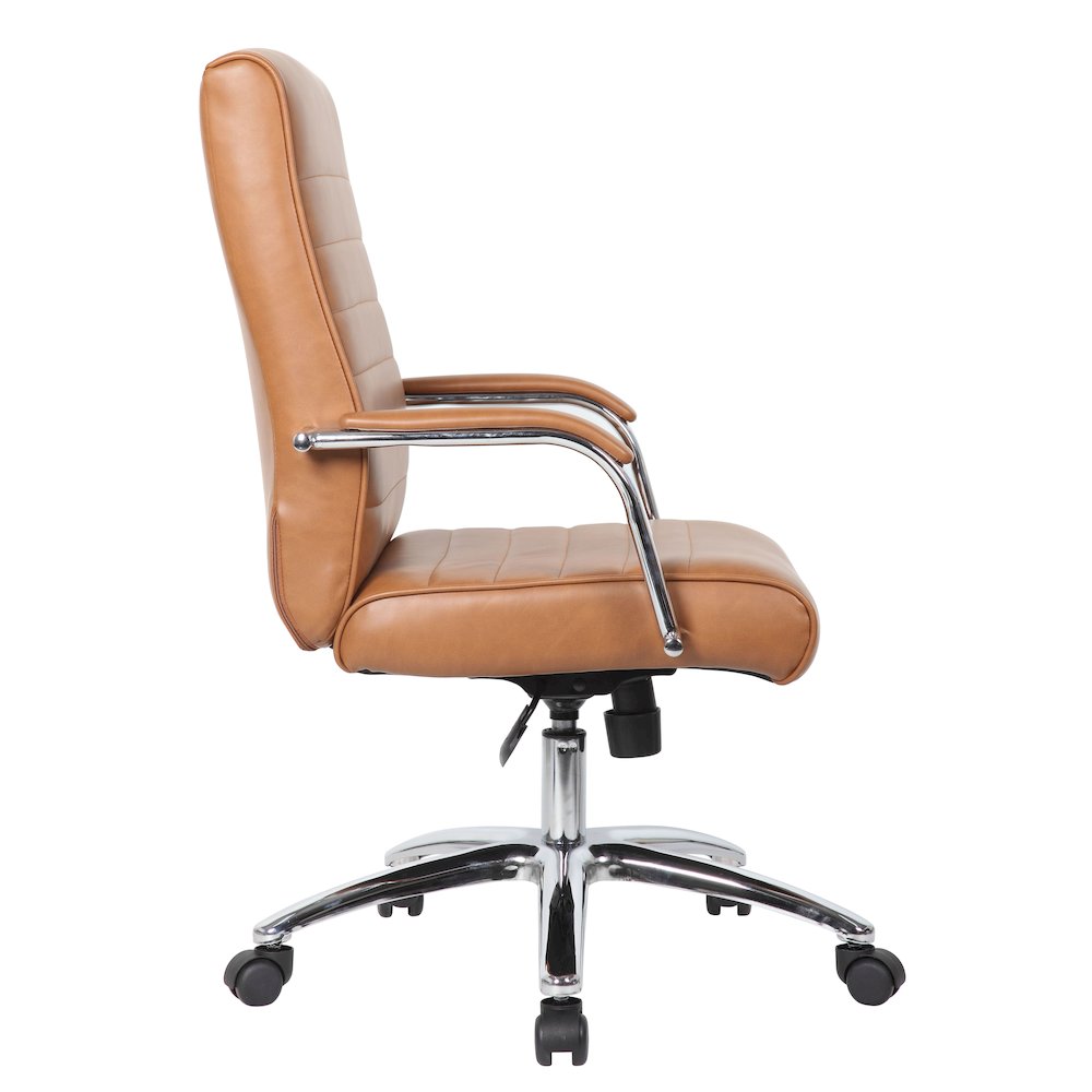 Boss Modern Executive Conference Chair - Caramel. Picture 5