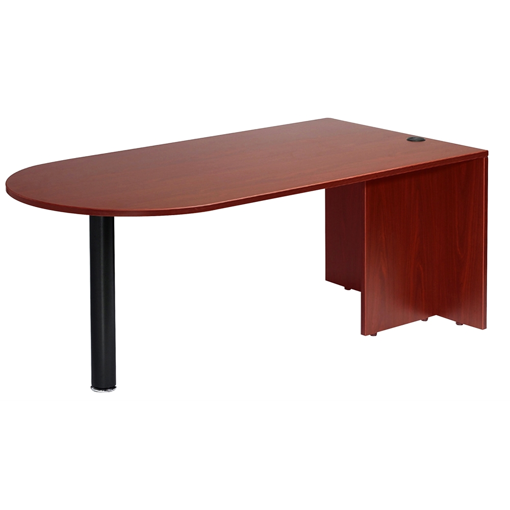 Boss Bullet Desk, Mahogany 71*35. Picture 1