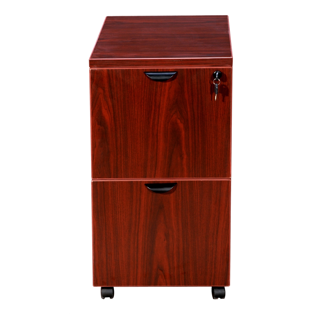 Boss Mobile Pedestal, File/File Mahogany 16*22*29.5H. Picture 1