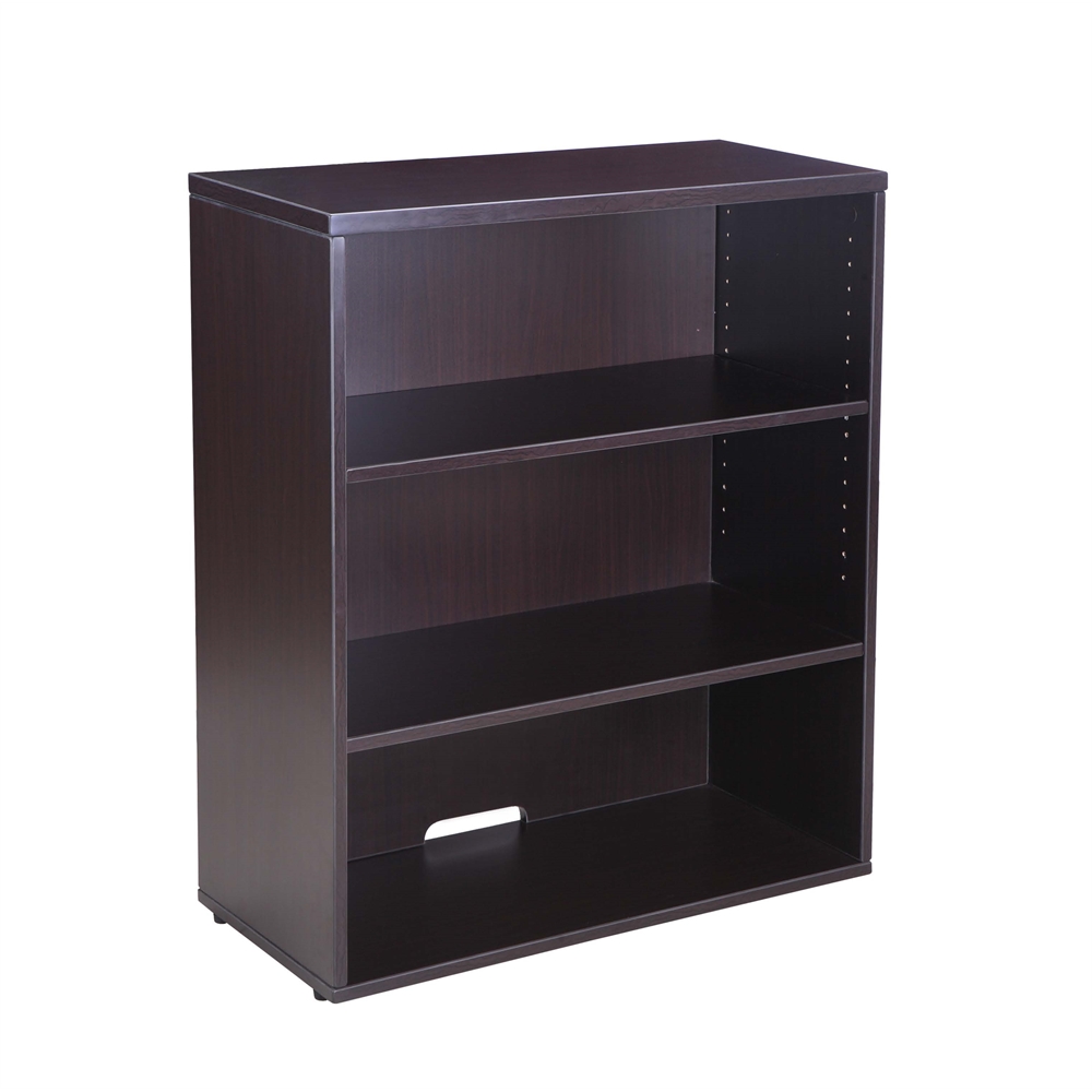 Boss Open Hutch/Bookcase- Mocha. Picture 1