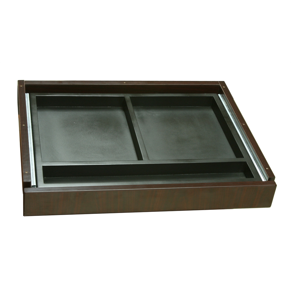 Boss Center Drawer - Mahogany. Picture 1