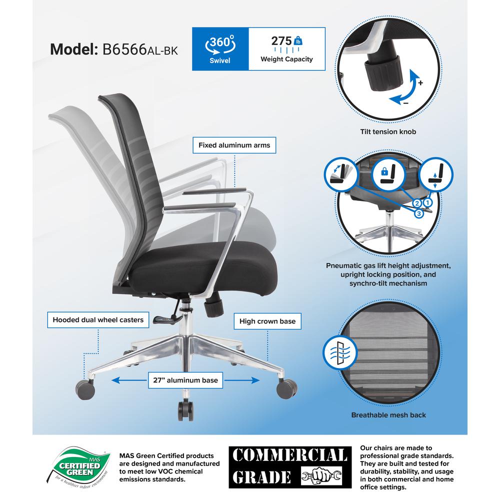 Boss Mesh Task Chair. Picture 7