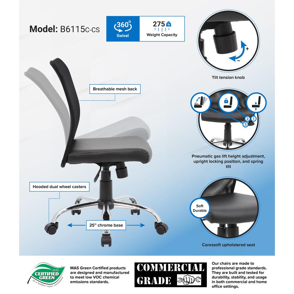 Boss Budget Mesh Task Chair. Picture 5