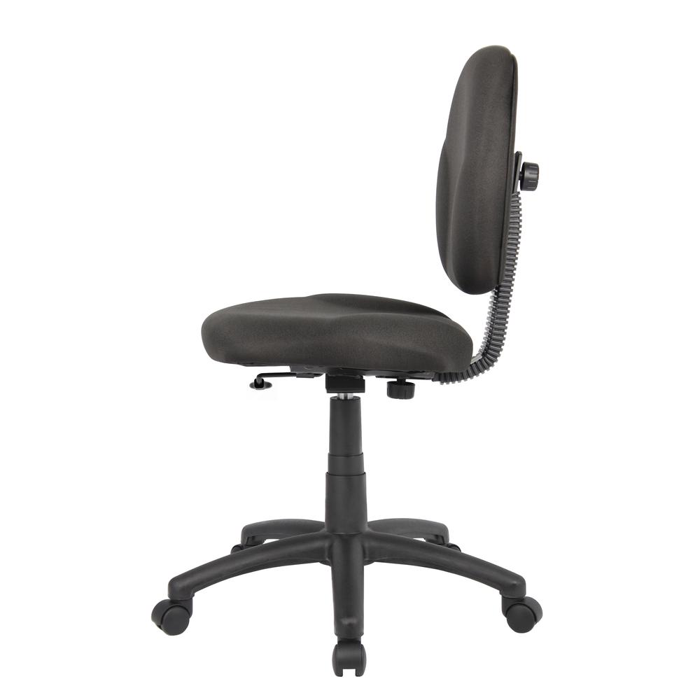Boss Diamond Task Chair In Black. Picture 4