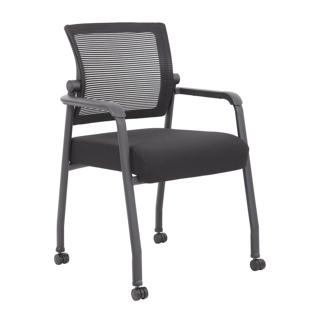 Boss Mesh 4-Legged Guest Chair. Picture 1