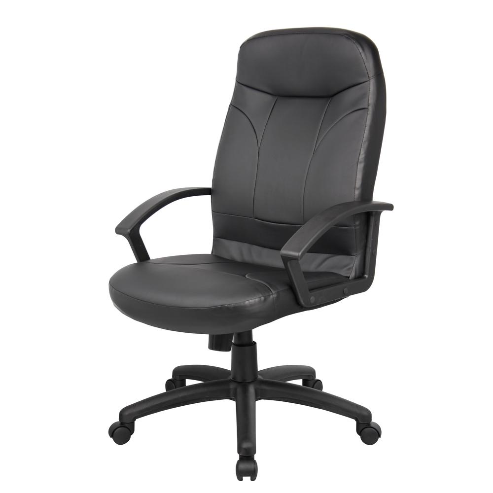 Boss High Back LeatherPlus Chair. Picture 3