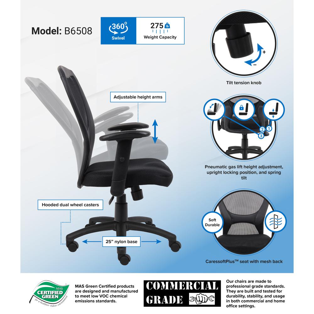Boss Budget Mesh Task Chair. Picture 7