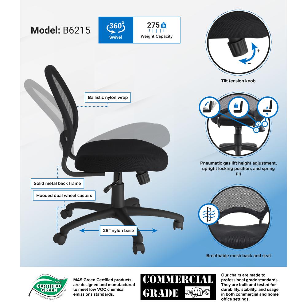 Boss Mesh Chair. Picture 4