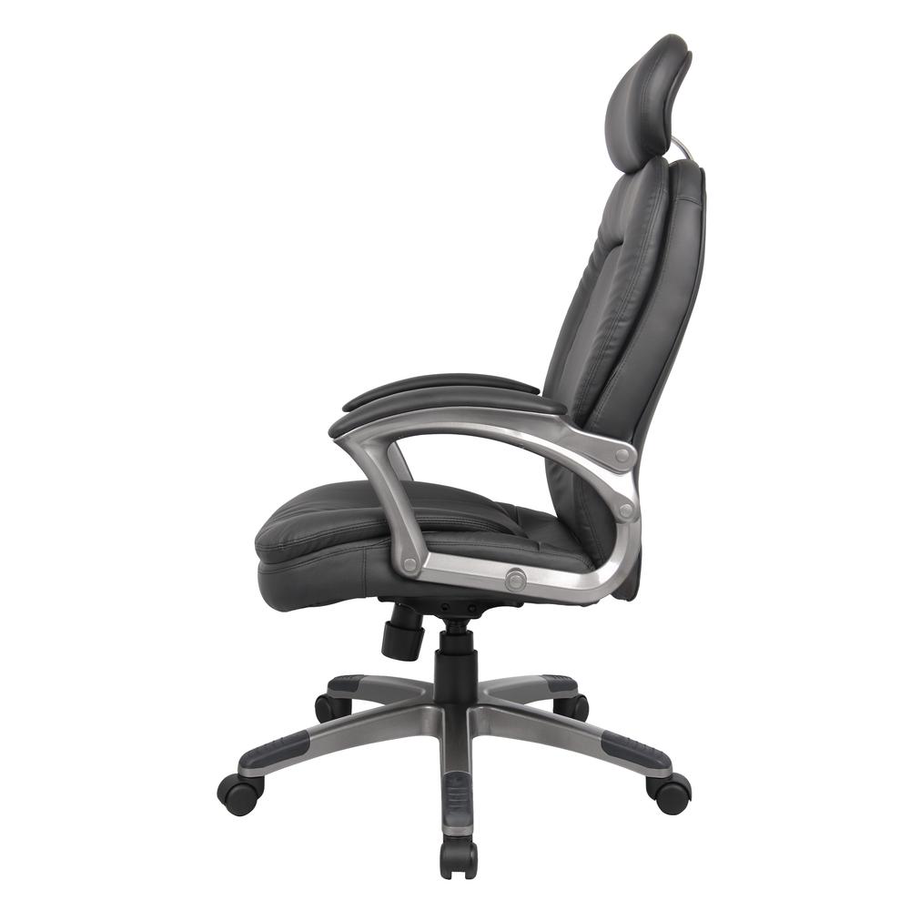 Boss Executive Pillow Top Chair W/ Headrest. Picture 4
