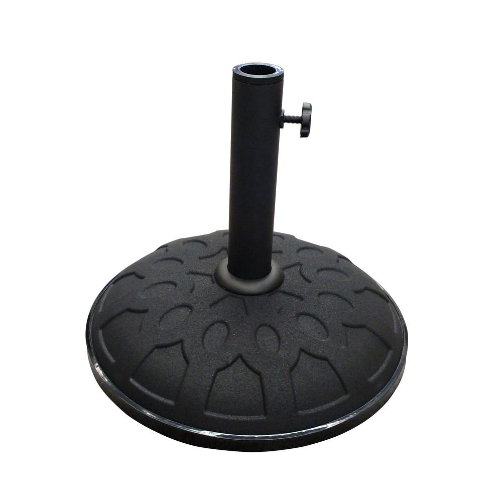 25-Pound Resin Compound Umbrella Base. Picture 1