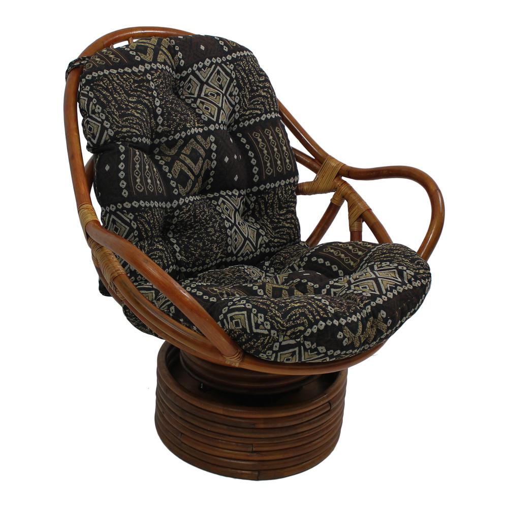 Tapestry Cushion Rocker. Picture 1