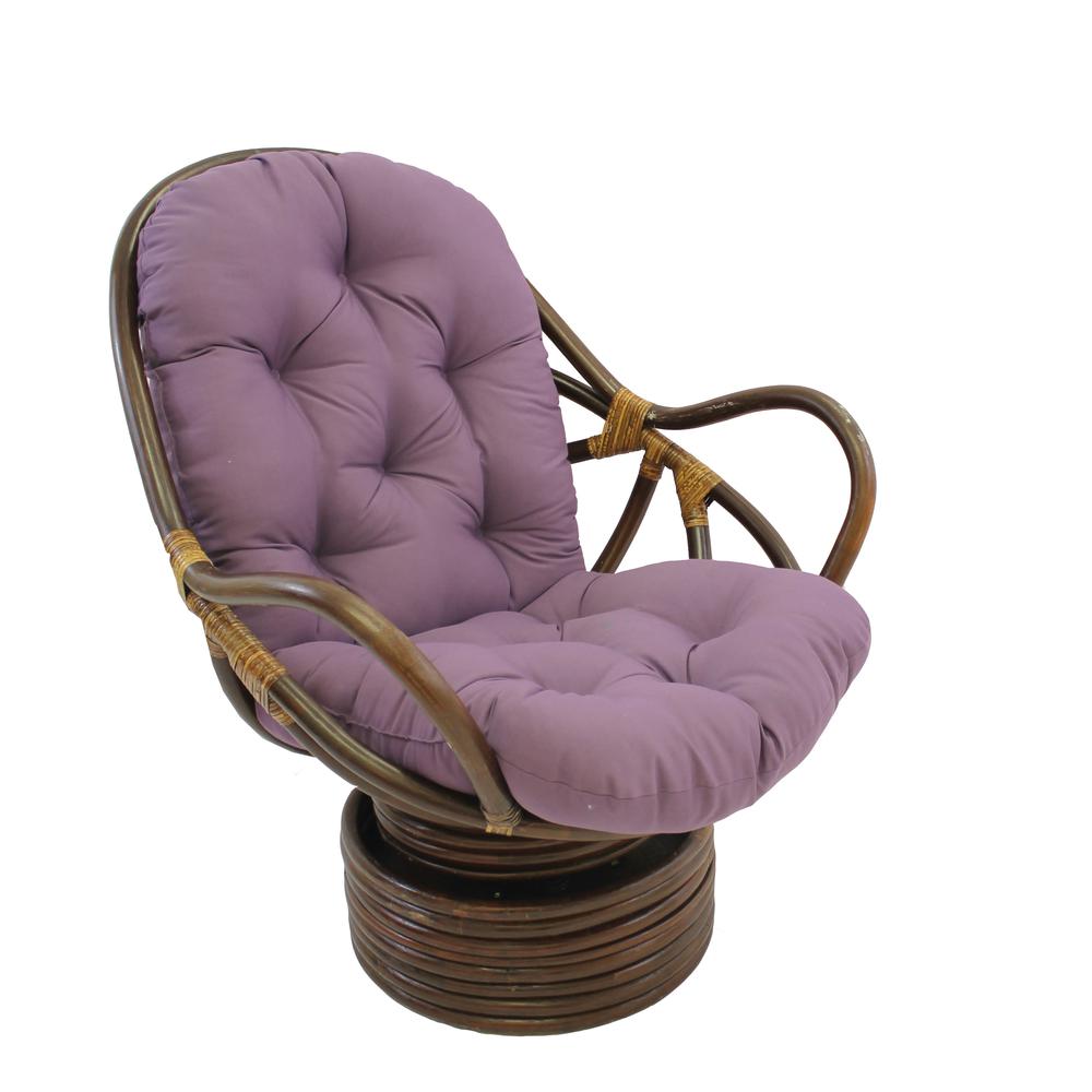 Swivel Rocker with Twill Cushion. Picture 1