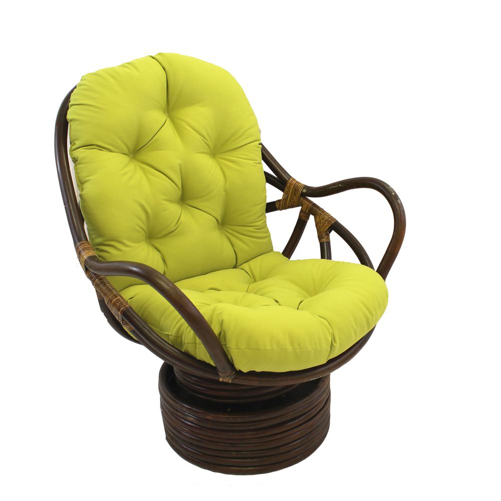 Swivel Rocker with Twill Cushion. Picture 1