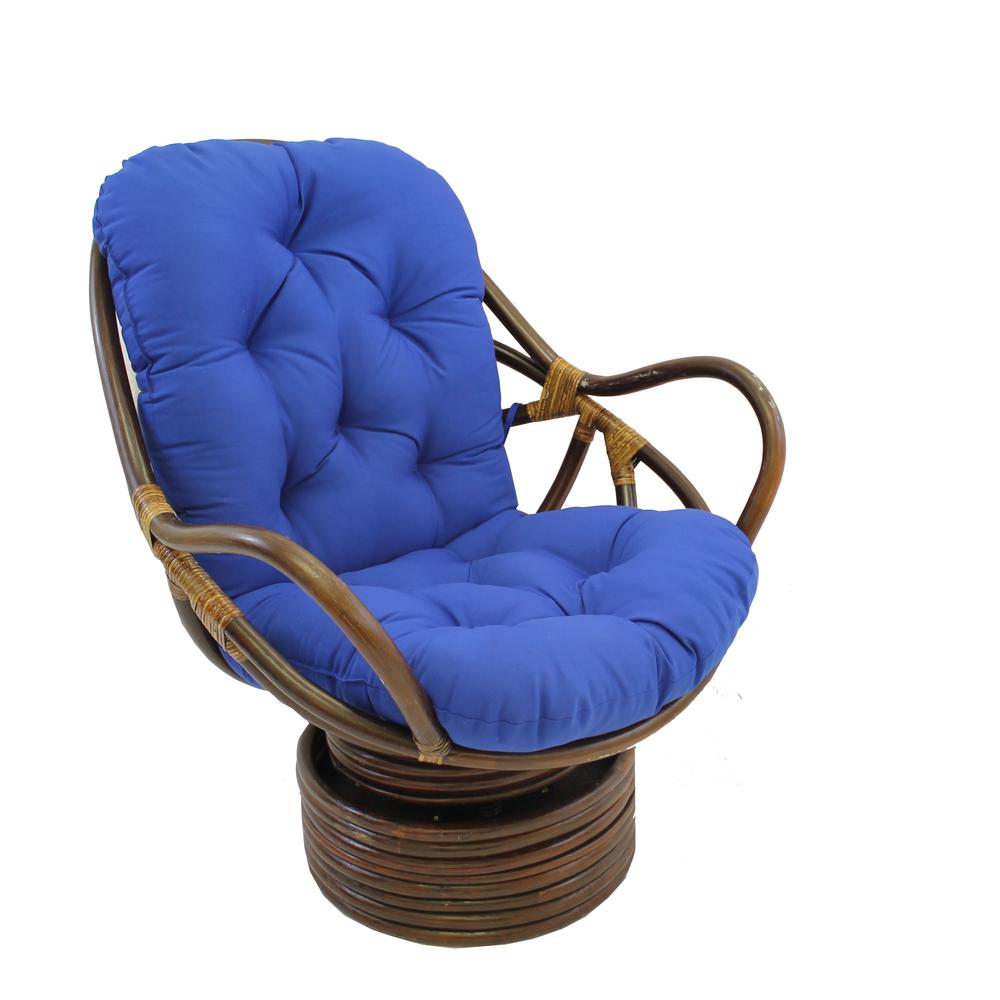 Swivel Rocker with Twill Cushion. Picture 1