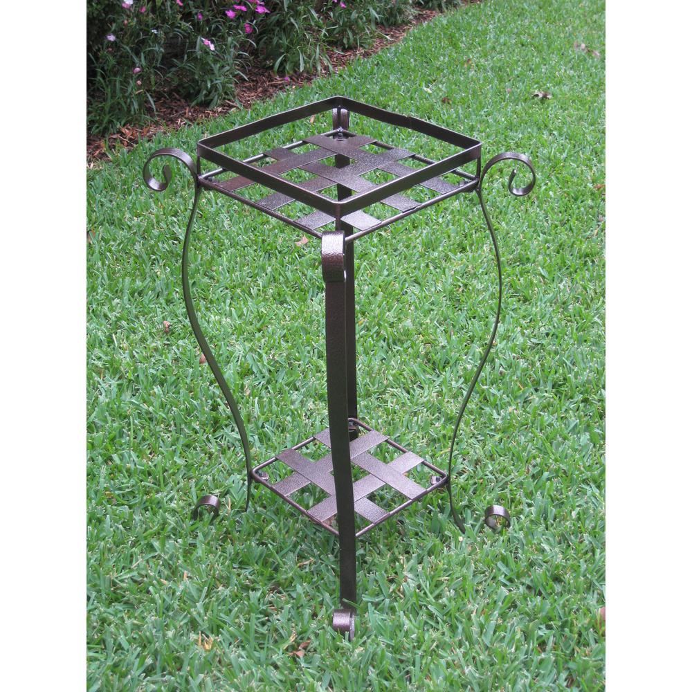 Iron Square Plant Stand. Picture 1