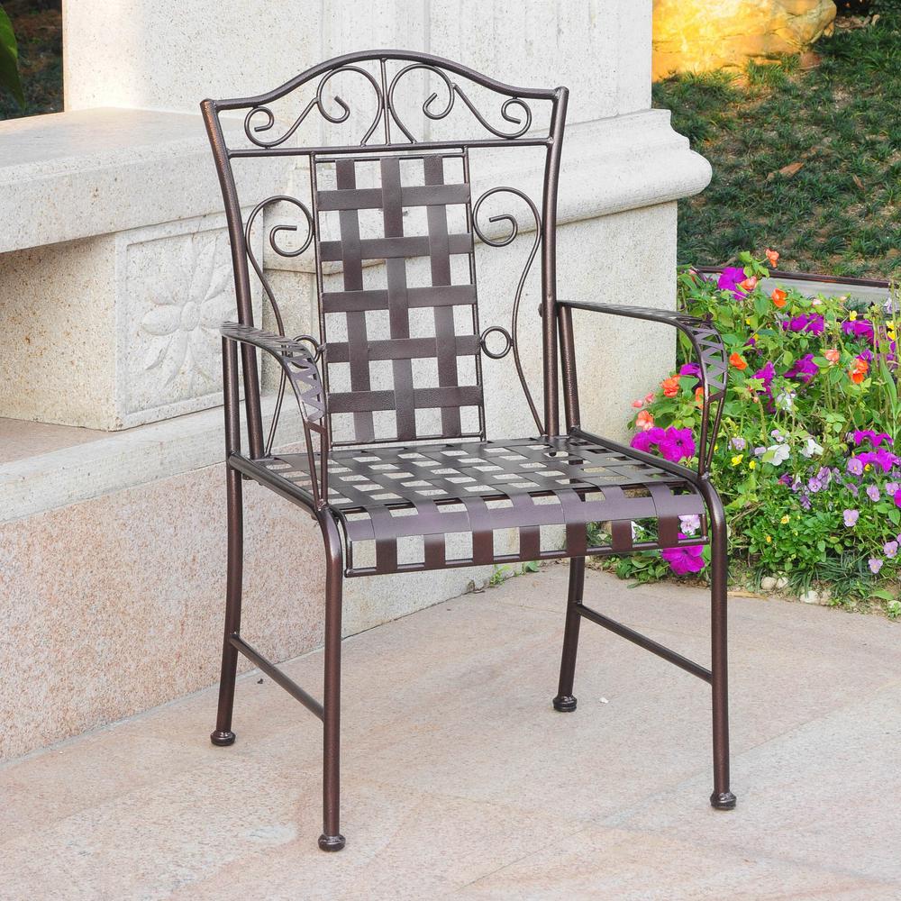 Mandalay Set of Two Iron Chairs. Picture 1