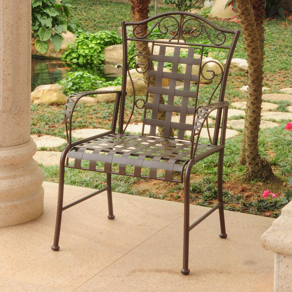Mandalay Set of Two Iron Chairs. Picture 1
