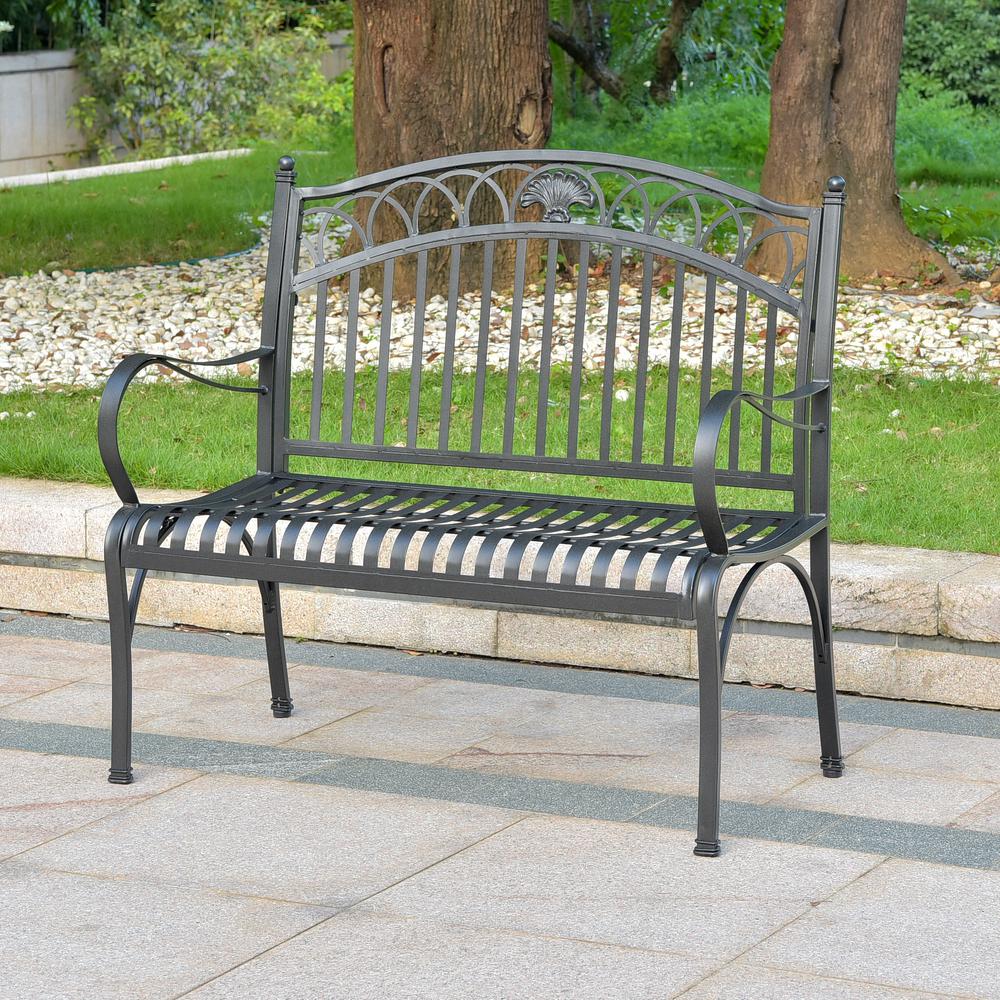 Segovia Iron Loveseat. Picture 1