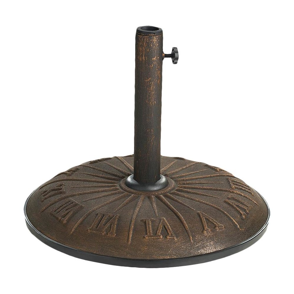 Resin Compound Roman Numeral Umbrella Stand. Picture 1